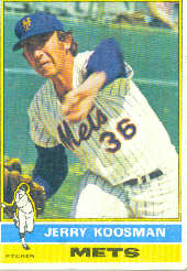 1976 Topps Baseball Cards      064      Jerry Koosman